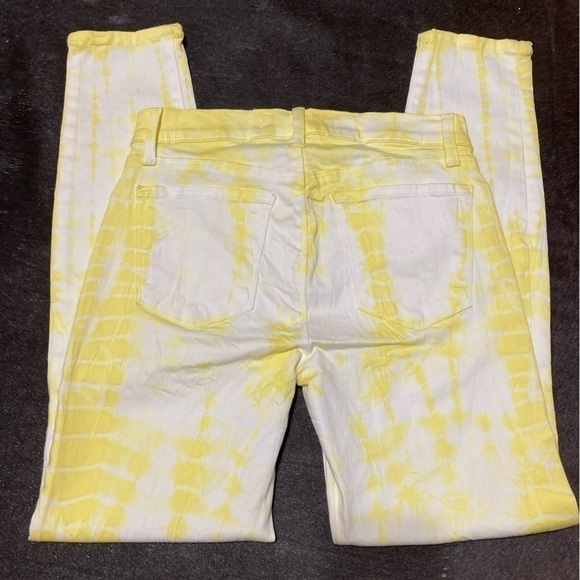 J Brand Jeans “Limoncello” tie dyed mid rise capri skinny pants Size 25 GUC - Picture 10 of 13